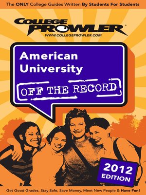 cover image of American University 2012